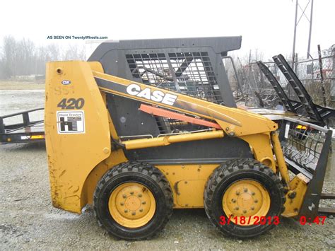 case 420 skid steer specs